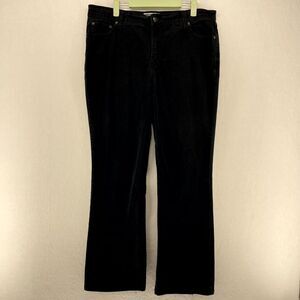 Levi Strauss‎ Signature At Waist Bootcut Jeans Black Women's Size 16 Medium